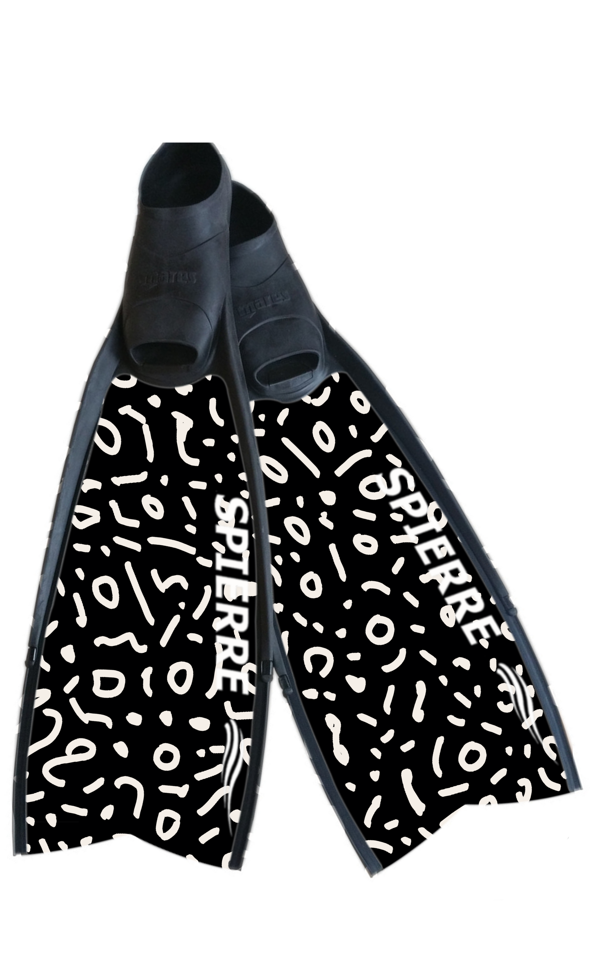 Carbon Art Eagle Ray Design Fin Blades - Photography Range (Set/Pair)