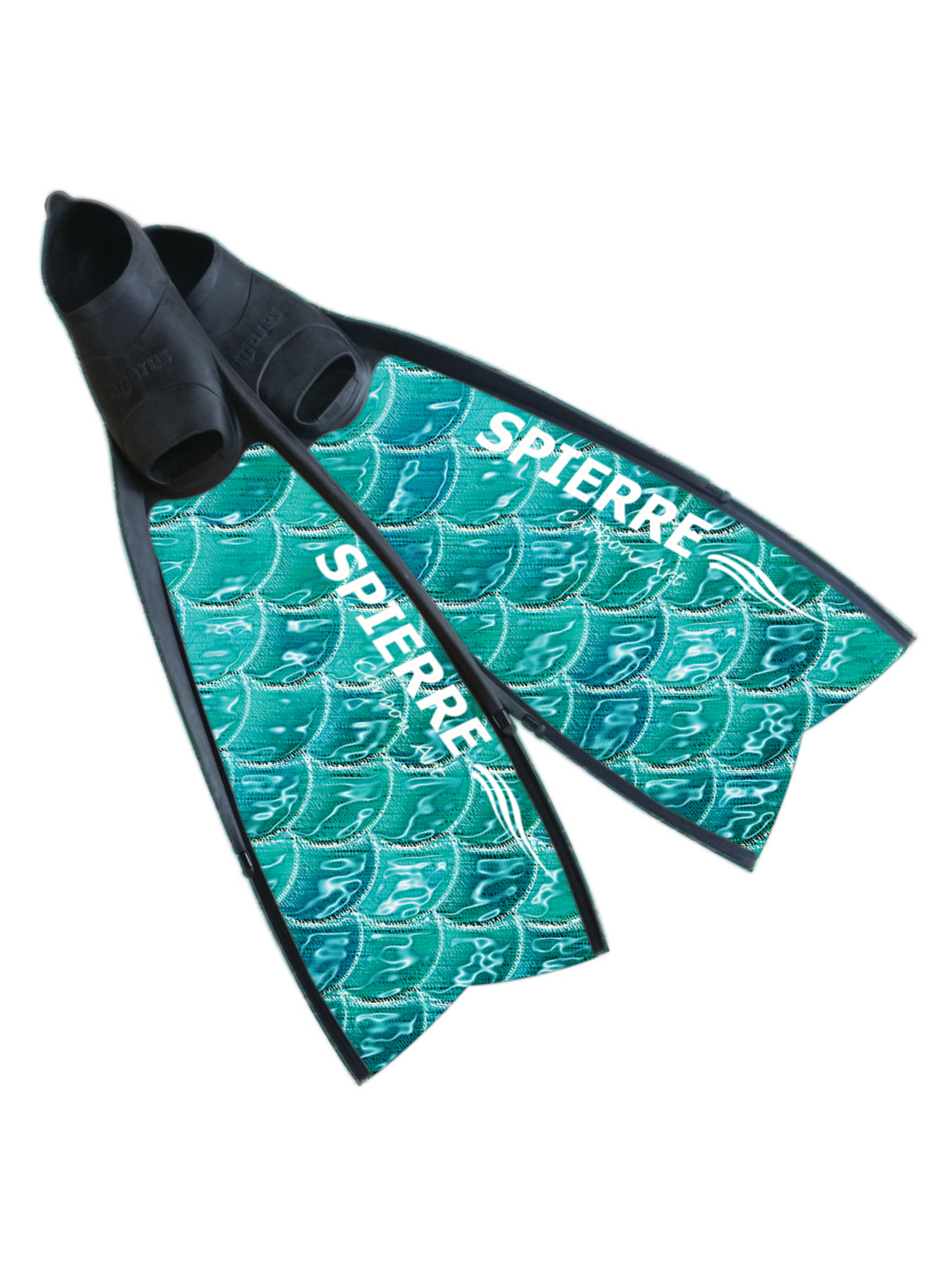 Carbon Art Aqua Scale Fin Blades - Photography Range (Set/Pair)