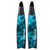 Fiber Art Blue Ocean Reef Fin Blades (Apnea Range)