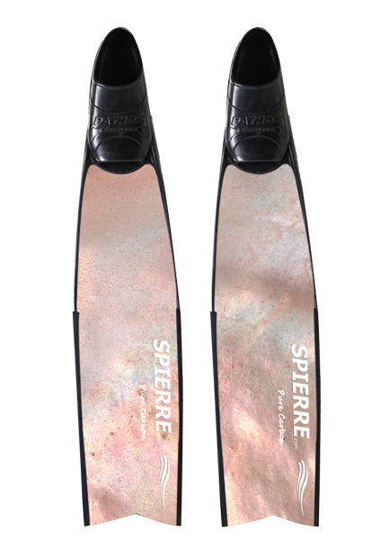 Carbon Art Mother of Pearl Fin Blades  - Apnea Range (Set/Pair)