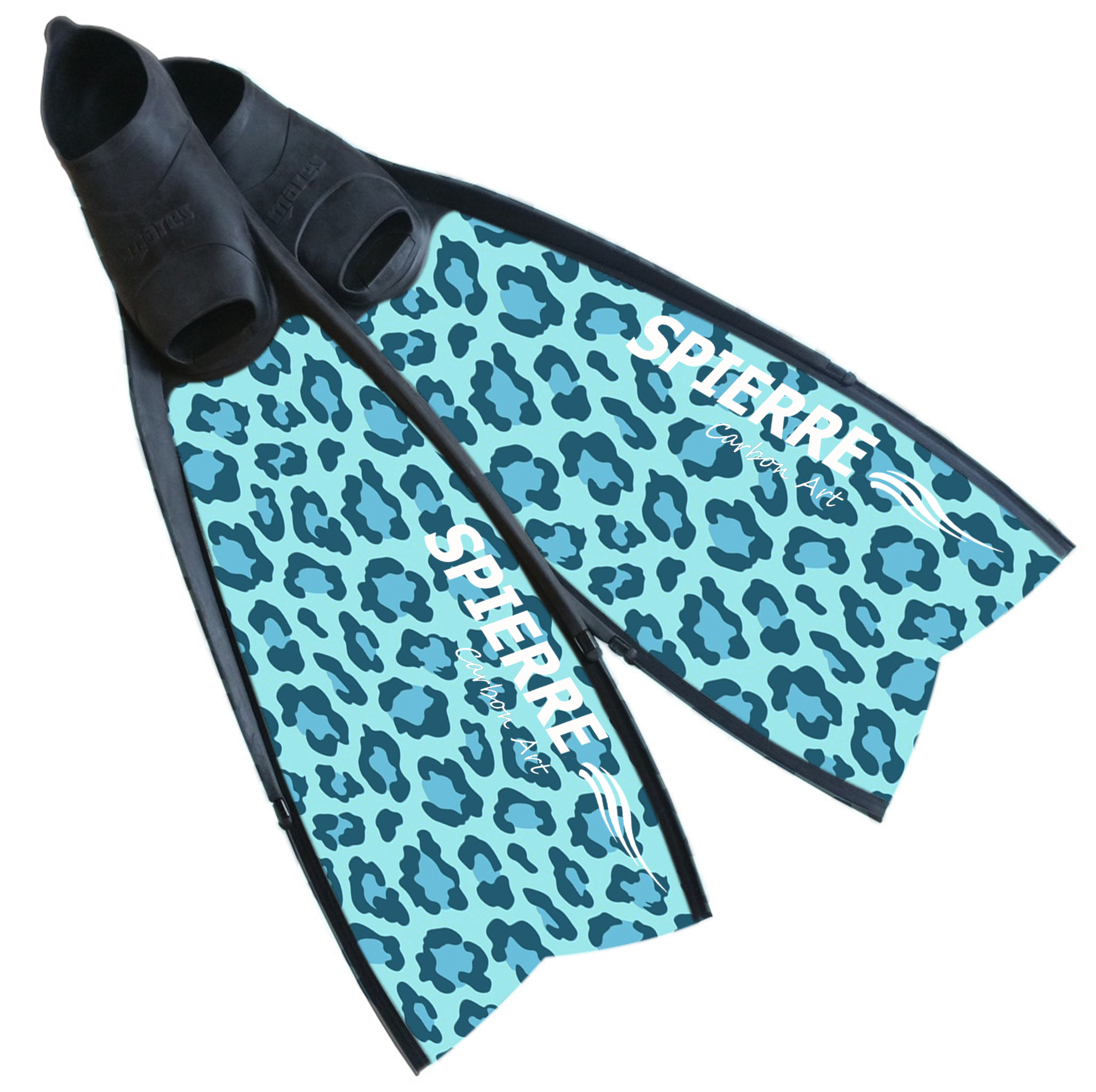 Carbon Art Blue Wild Fin Blades - Photography  Range (Set/Pair)