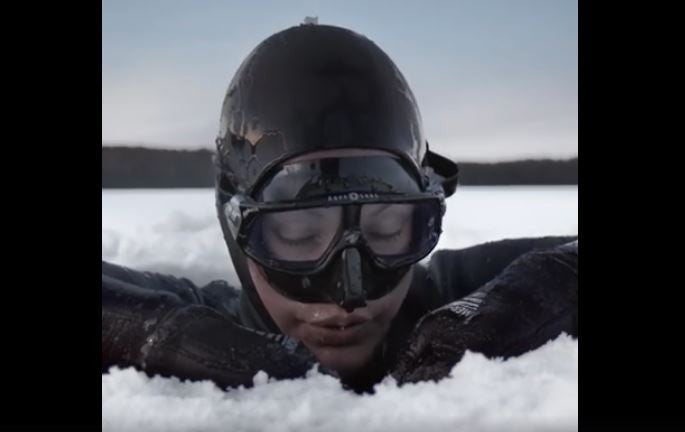 Arctic Freediving Helped Her Save Her Leg. Now She Has a World Record!