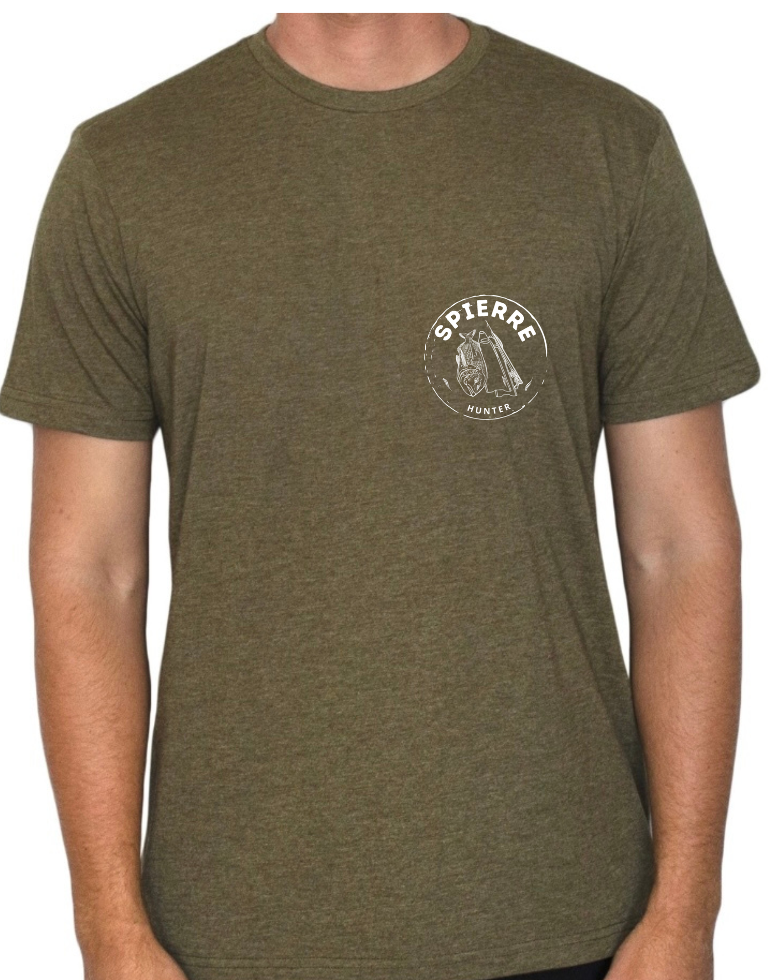 SpierreHunter Cracker School T-Shirt Green Front View