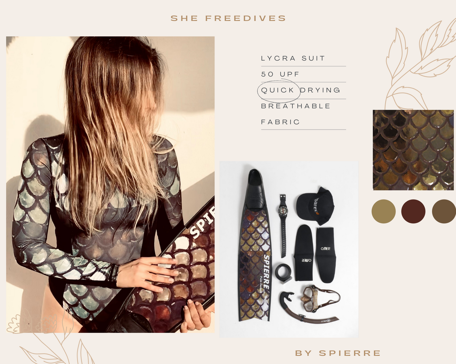 She Freedives Ocean Suits