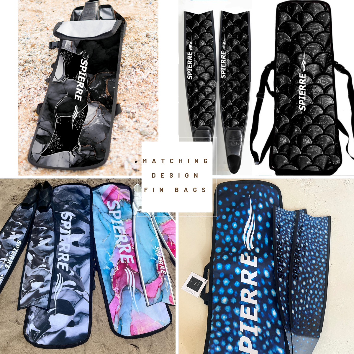 Luxury Padded Fin Bags