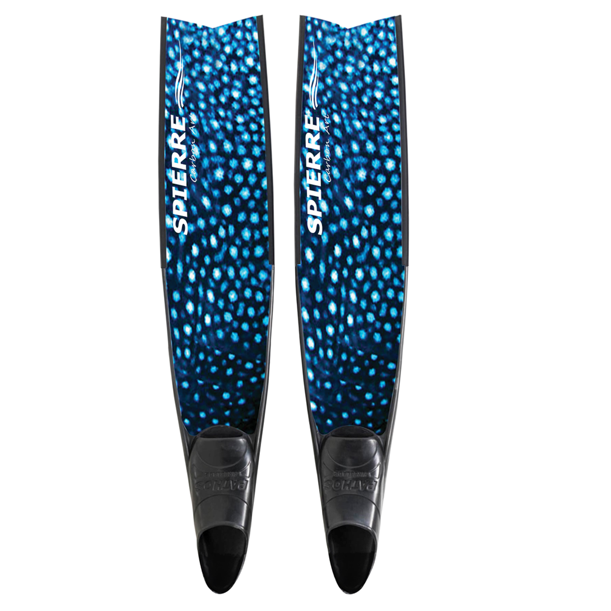 Complete Fins (Fin Blades with Foot Pockets) - Apnea Range