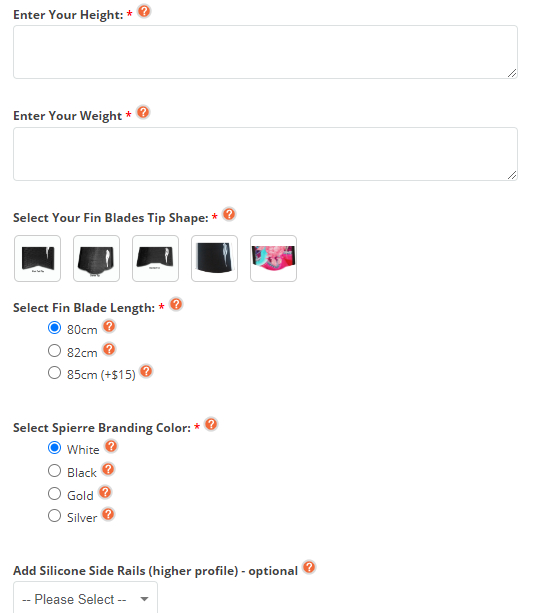 Opciones personalizadas para palas de aleta con escala iridiscente de Carbon Art - Gama de fotografía (juego/par)