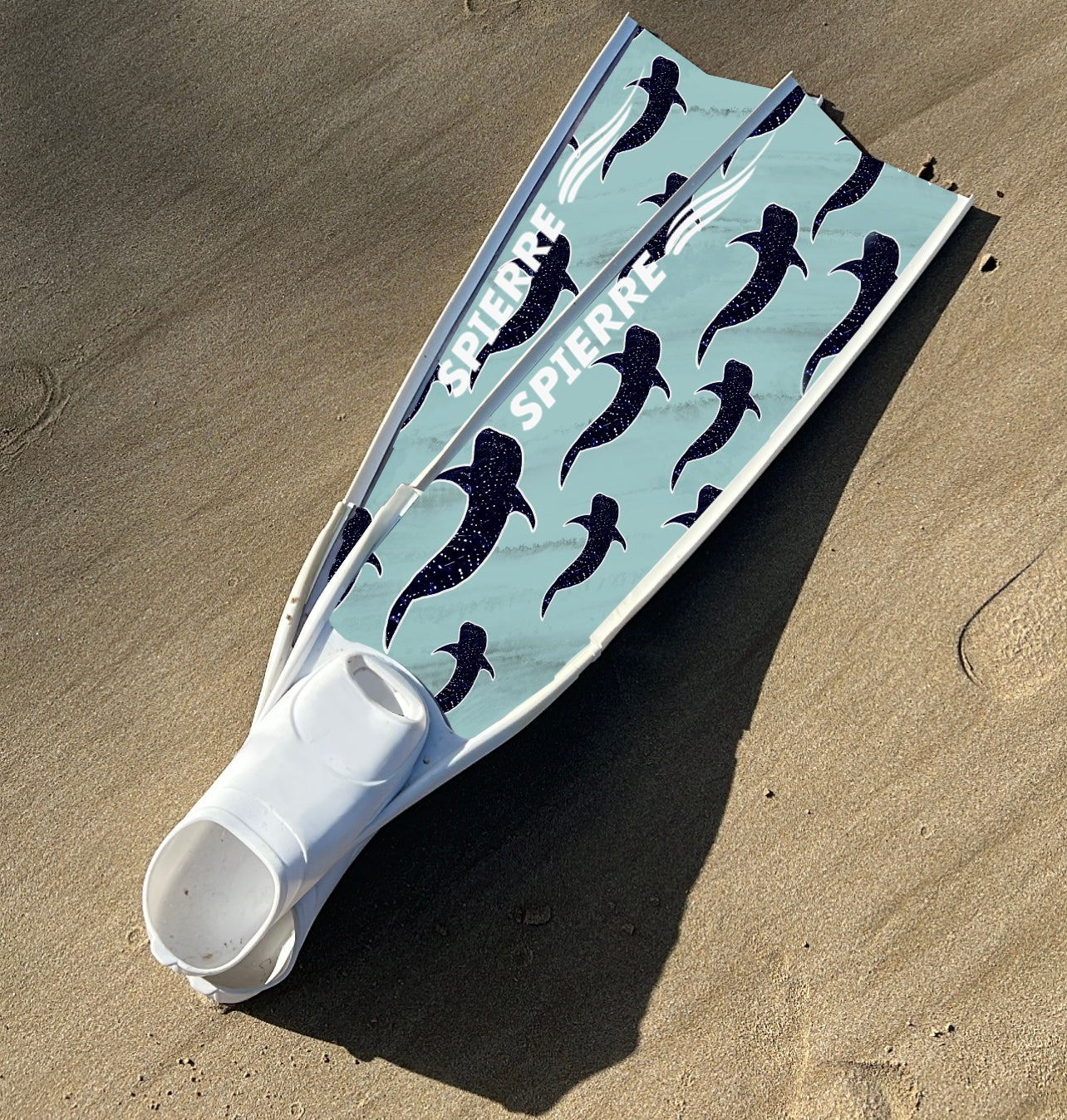 Carbon Art Whale Shark Stars Fin Blades - Apnea Range (Set/Pair)