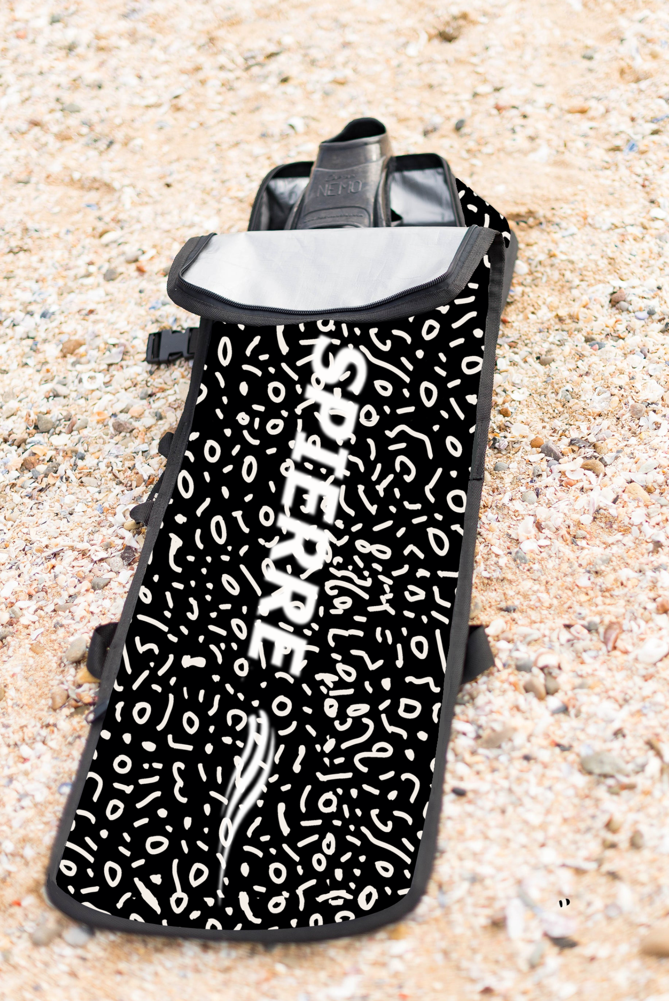 Spierre Padded Travel Fin Bag - Eagle Ray