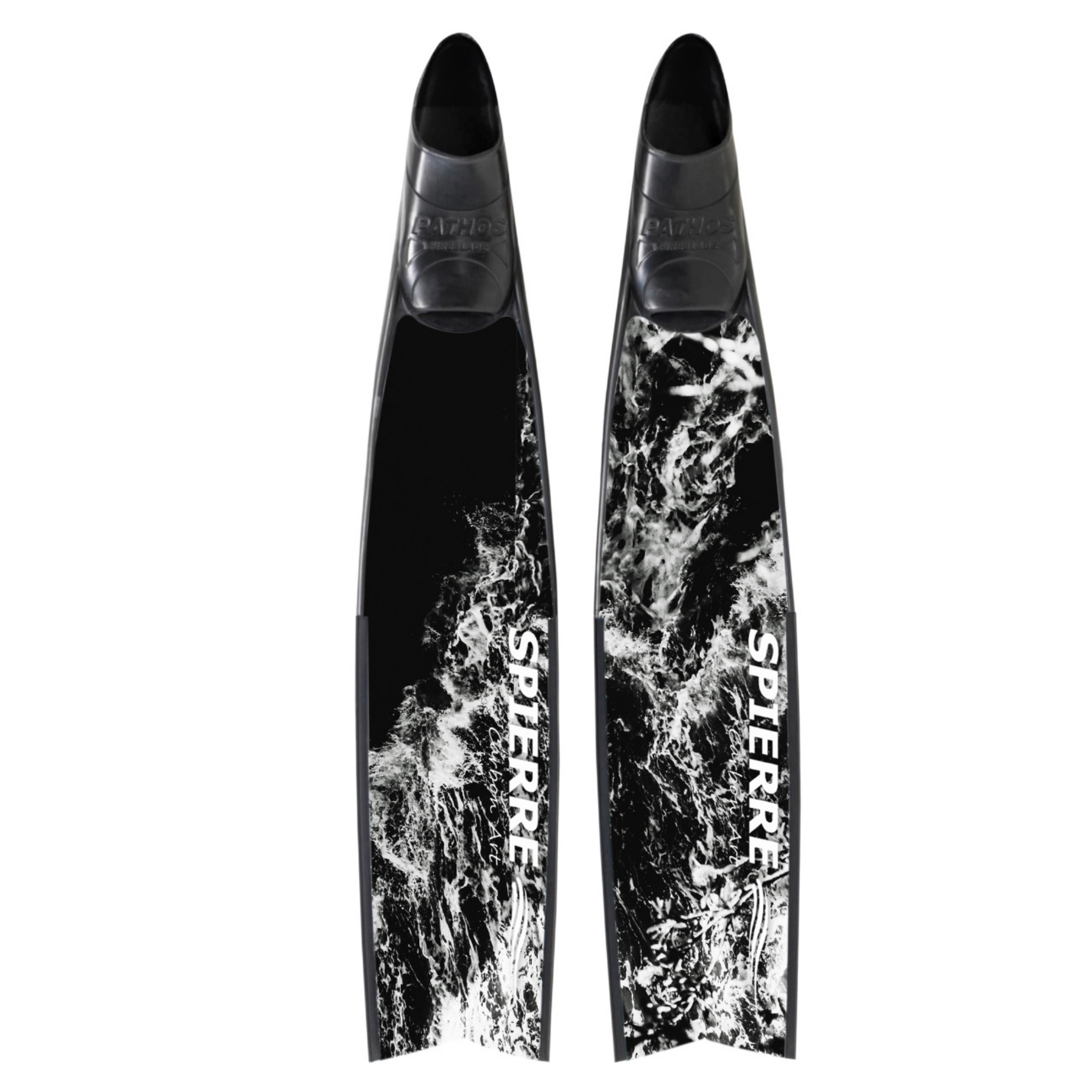 Carbon Art Black Seas Design  – Handcrafted Performance Blades for Freediving  - (Set/Pair)