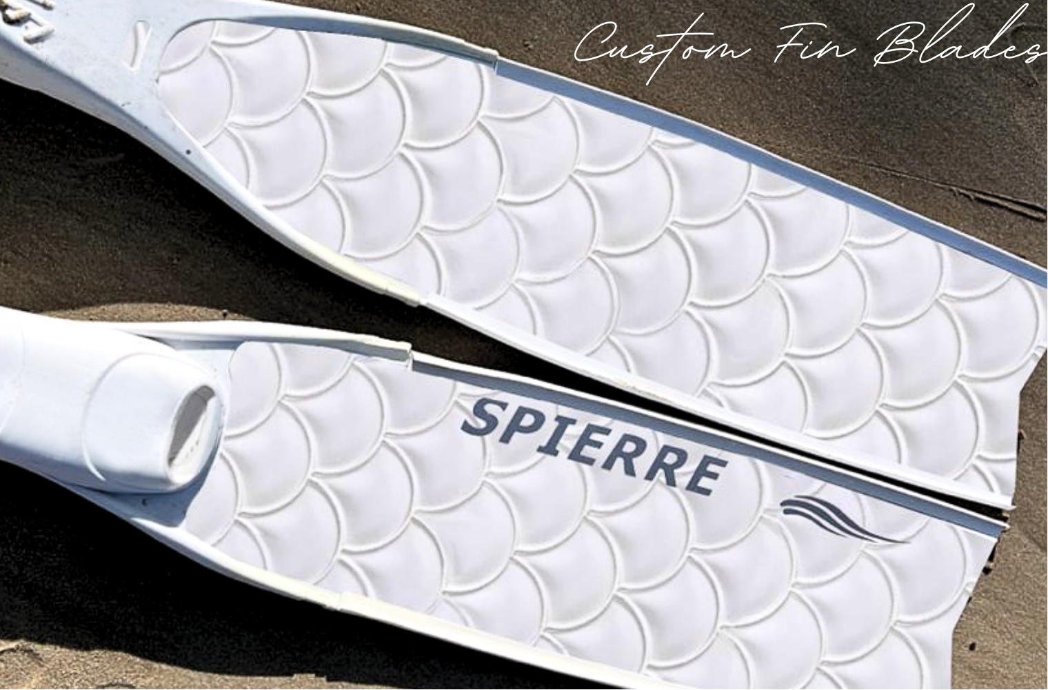 Carbon Art Platinum Scale Design Fin Blades - Apnea Range (Set/Pair)