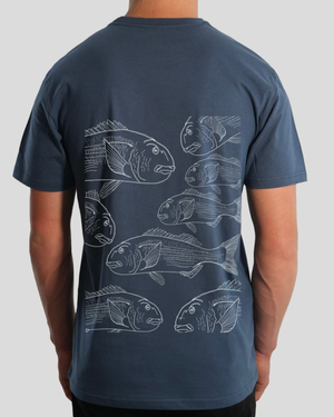 SpierreHunter Cracker School T-Shirt - Blue