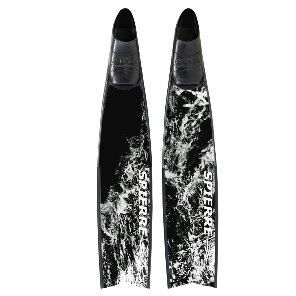 Carbon Art – Handcrafted Performance Blades for Freediving  - (Set/Pair) Black Seas Design -  Power Range (Set/Pair)