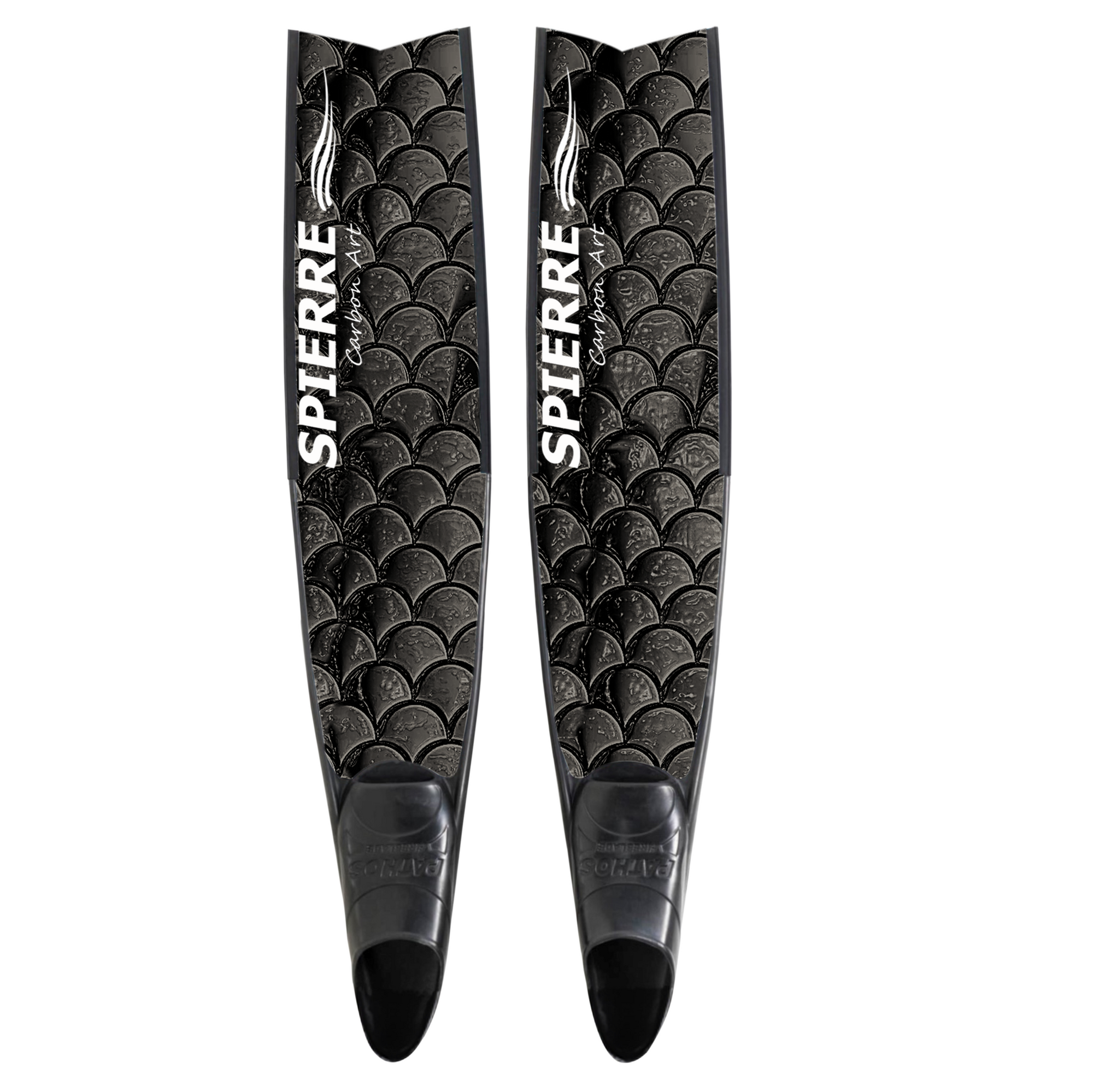 Carbon Art Black Scales Fin Blades - Power Range (Set/Pair)