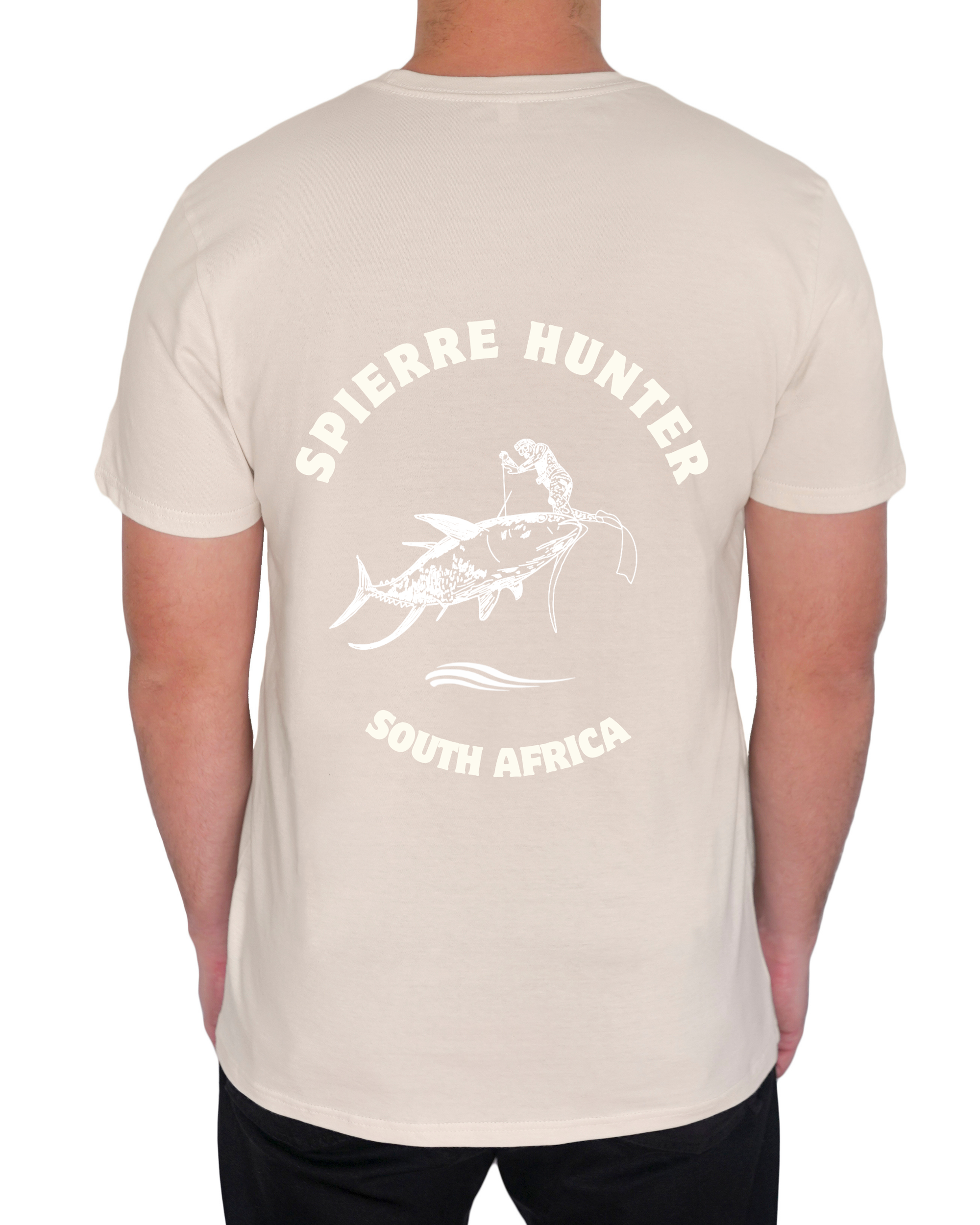 SpierreHunter Tuna Hunt T-Shirt - Colour Bone