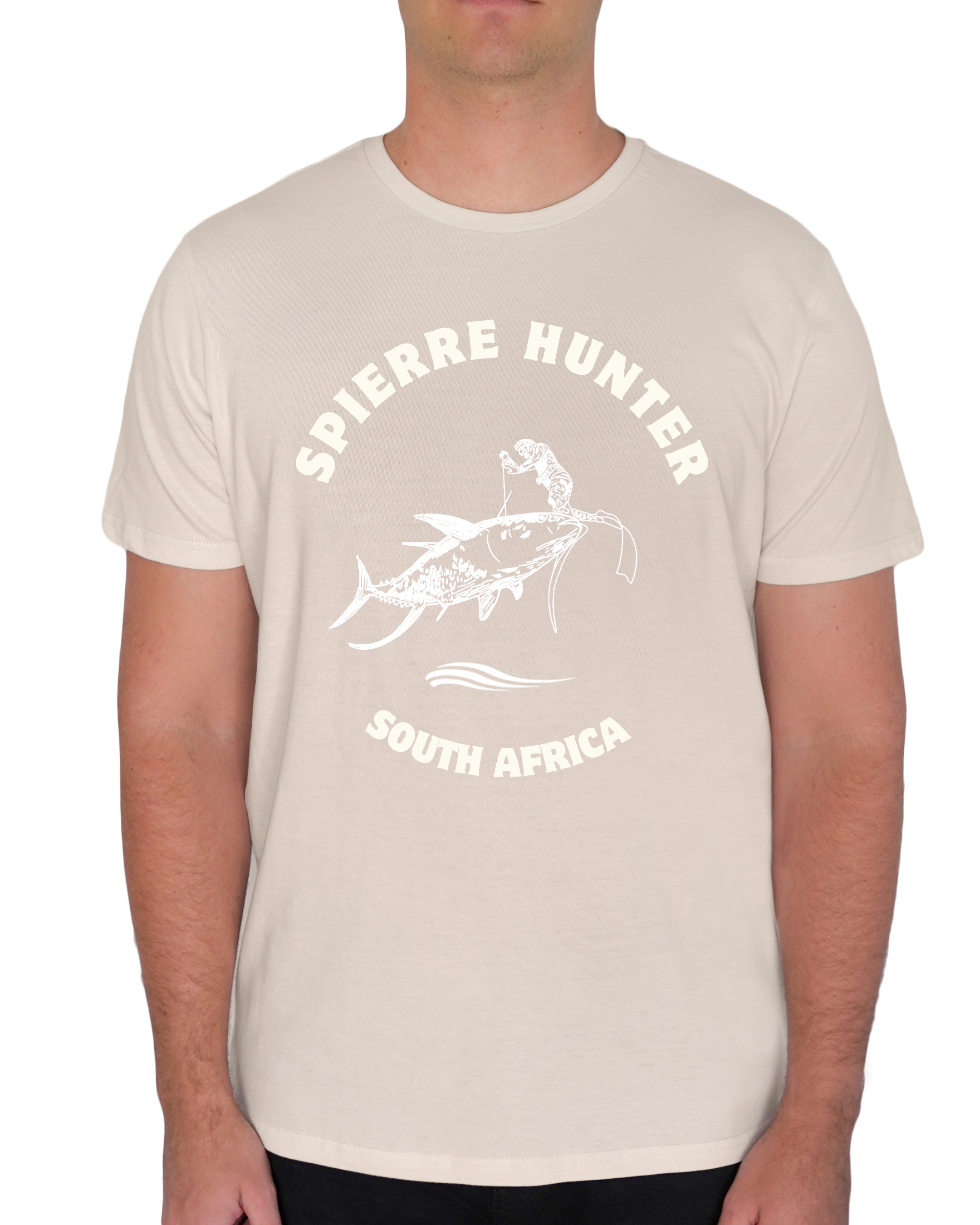 SpierreHunter Tuna Hunt T-Shirt - Colour Bone
