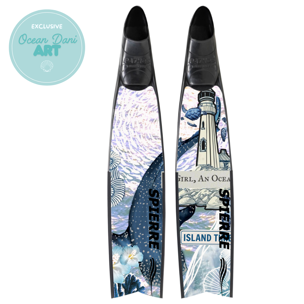 Carbon Art Coastal Dreaming Fin Blades - Apnea Range (Set/Pair)
