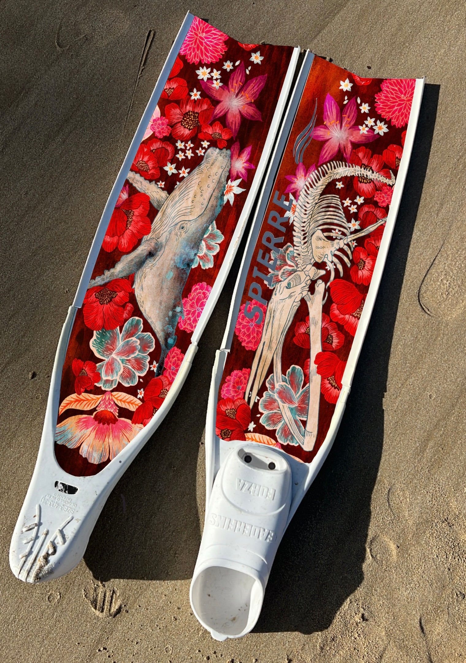 Fiber Art Khoa Whalefall Fin Blades (Apnea Range)