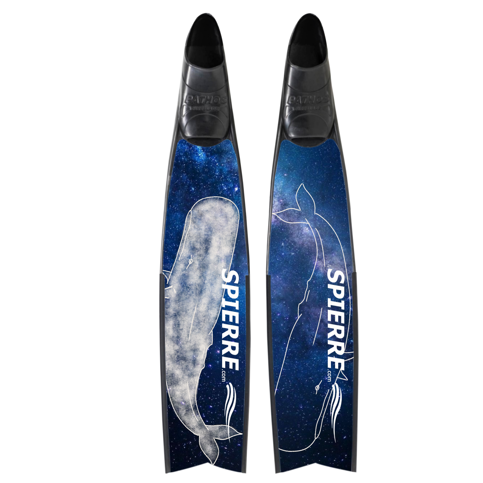 Carbon Art Midnight Voyager Fin Blades - Apnea Range (Set/Pair)