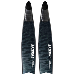 Carbon Art Tiger Shark Design Fin Blades - Apnea Range (Set/Pair)