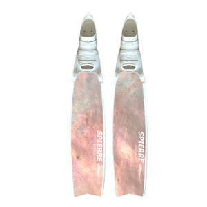 Carbon Art Mother of Pearl Fin Blades  - Apnea Range (Set/Pair)