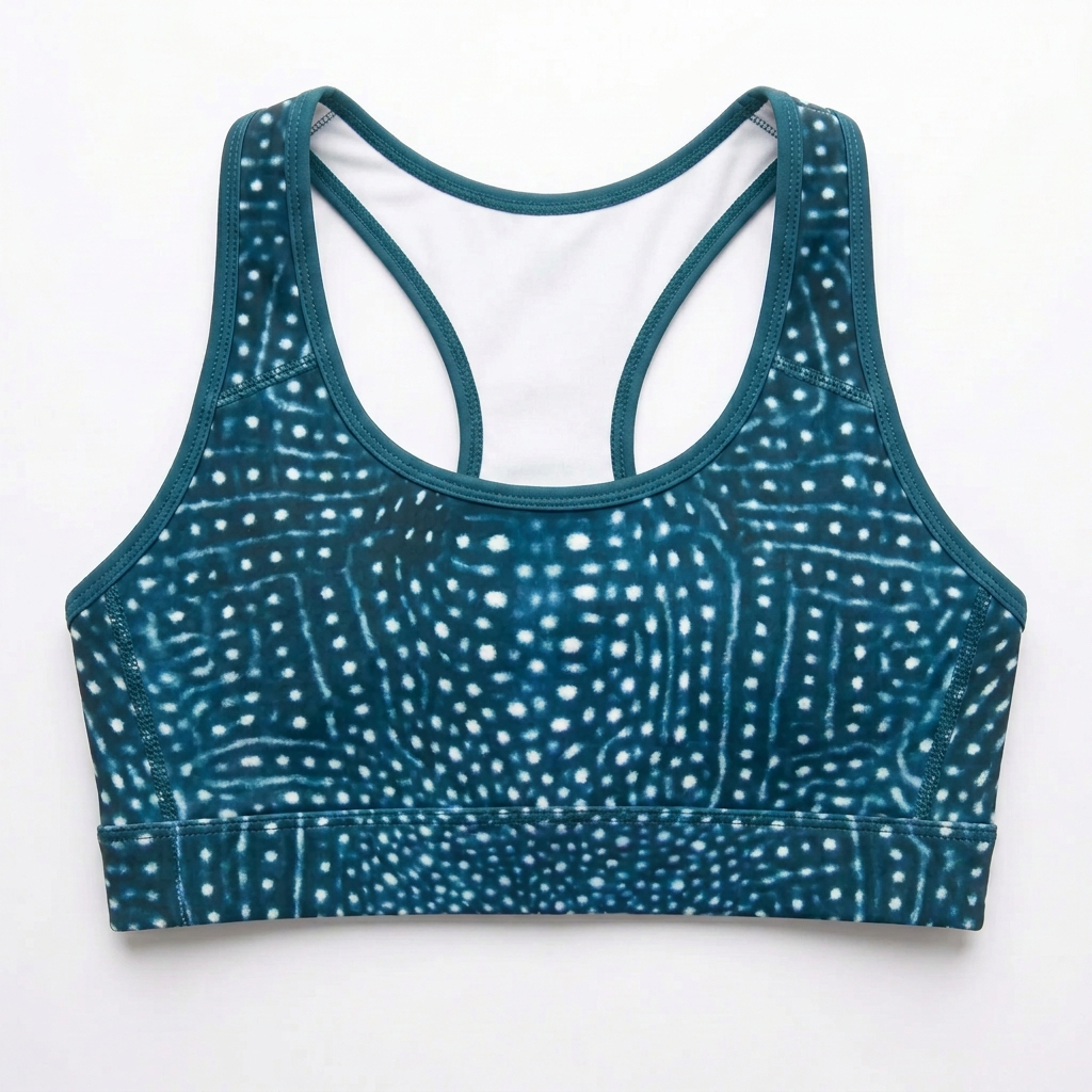 Spierre New Whale Shark Design Crop Top Front
