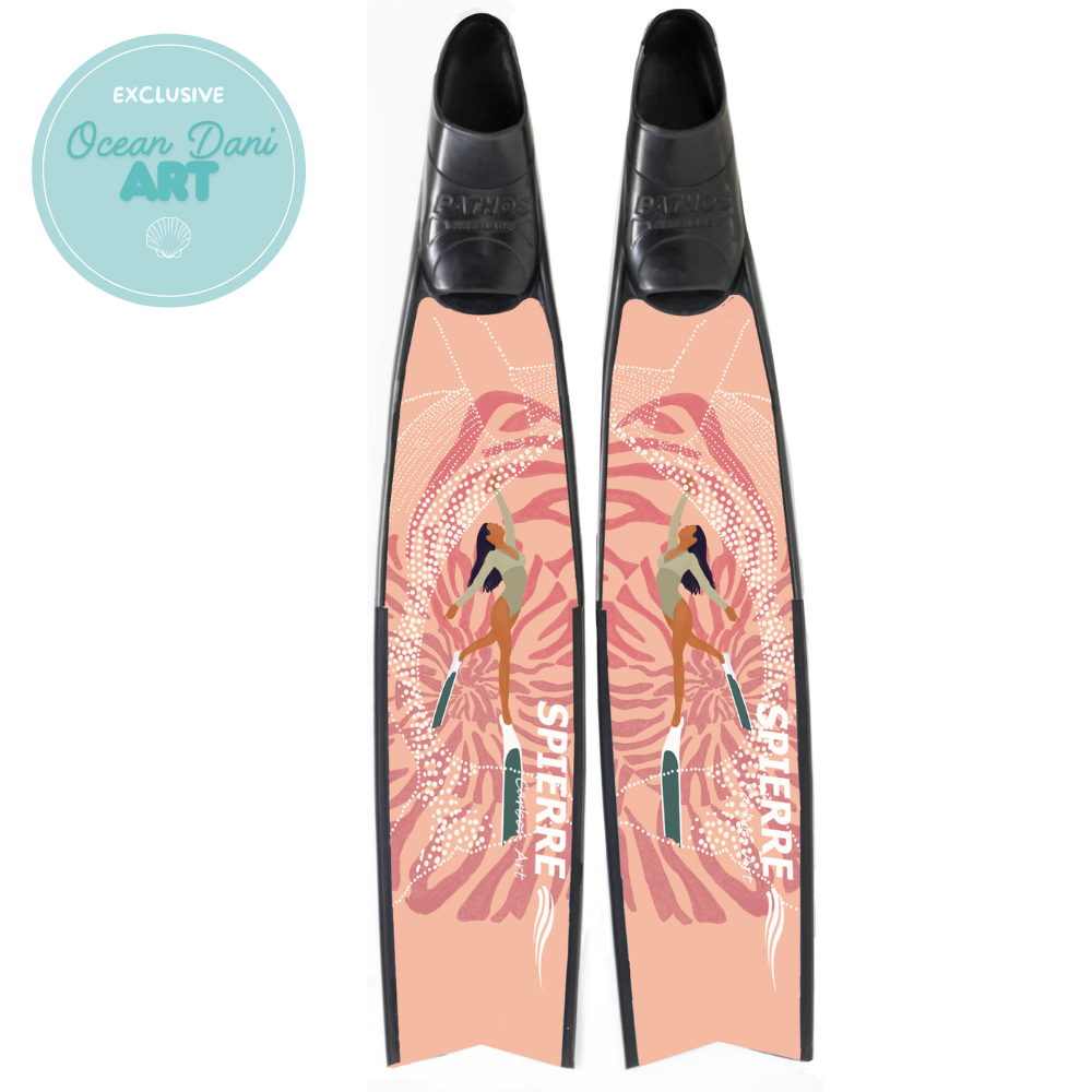 Carbon Art Ocean Souls Fin Blades  - Apnea Range (Set/Pair)