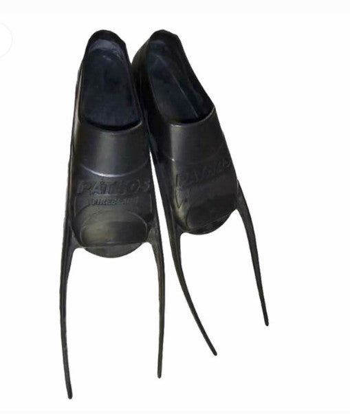 Spierre Fin Blades fitted to Pathos Foot Pockets Black