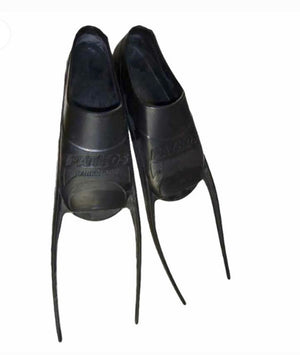 Spierre Fin Blades fitted to Pathos Foot Pockets Black