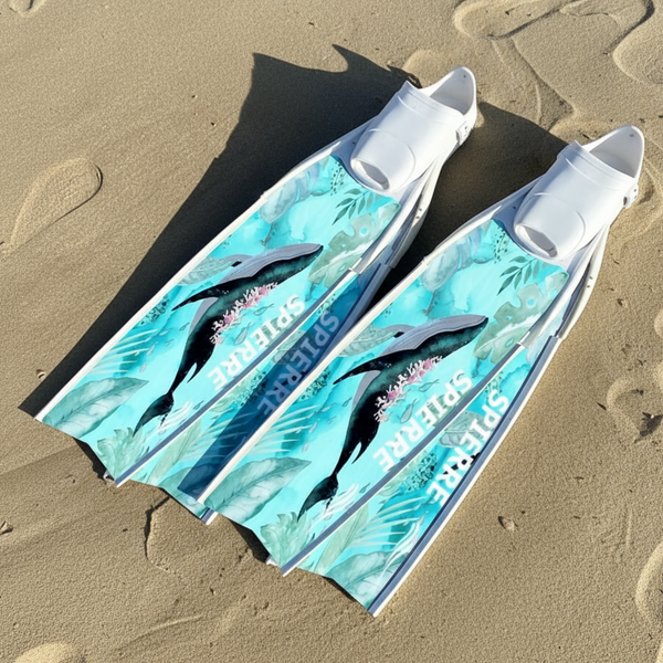Carbon Art Whale Song Fin Blades - Apnea Range (Set/Pair)