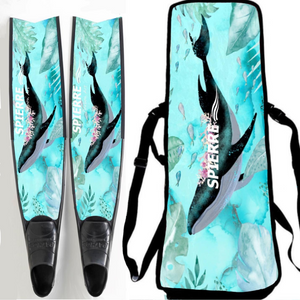 Carbon Art Whale Song Fin Blades - Apnea Range (Set/Pair)