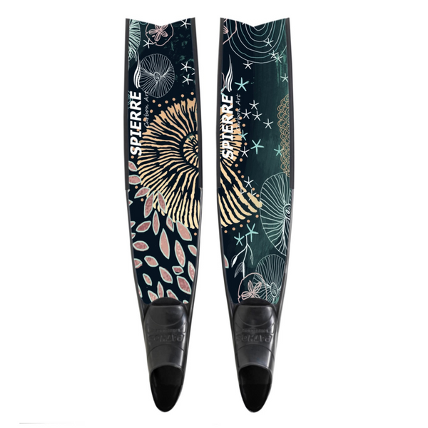 Carbon Art Nautilus Dreams Fin Blades - Apnea Range (Set/Pair)