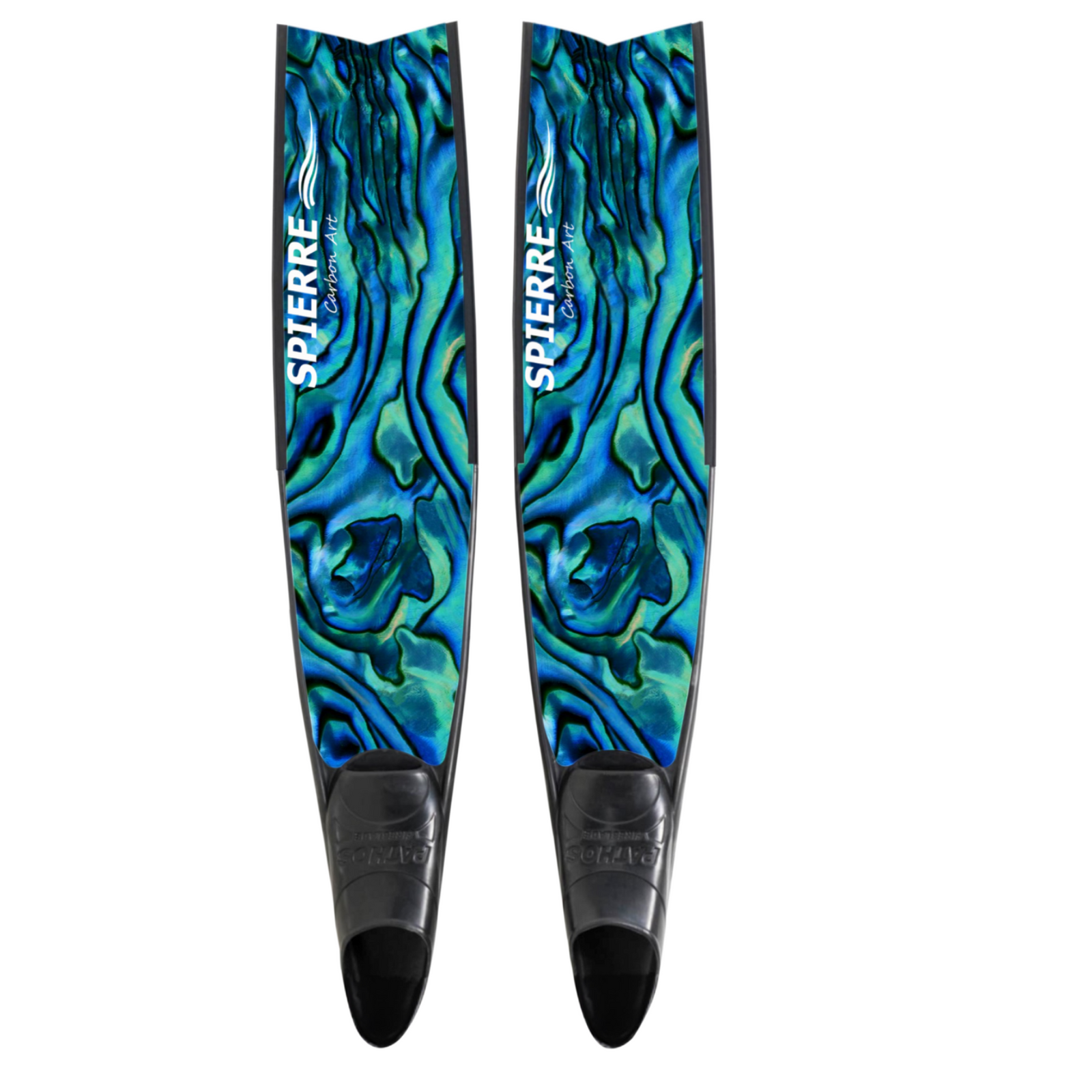 Spierre Fins Of the Sea Design Carbon Freediving Fin Blades compatible with Pathos Leaderfins Mares X Wing C4 400 foot pockets