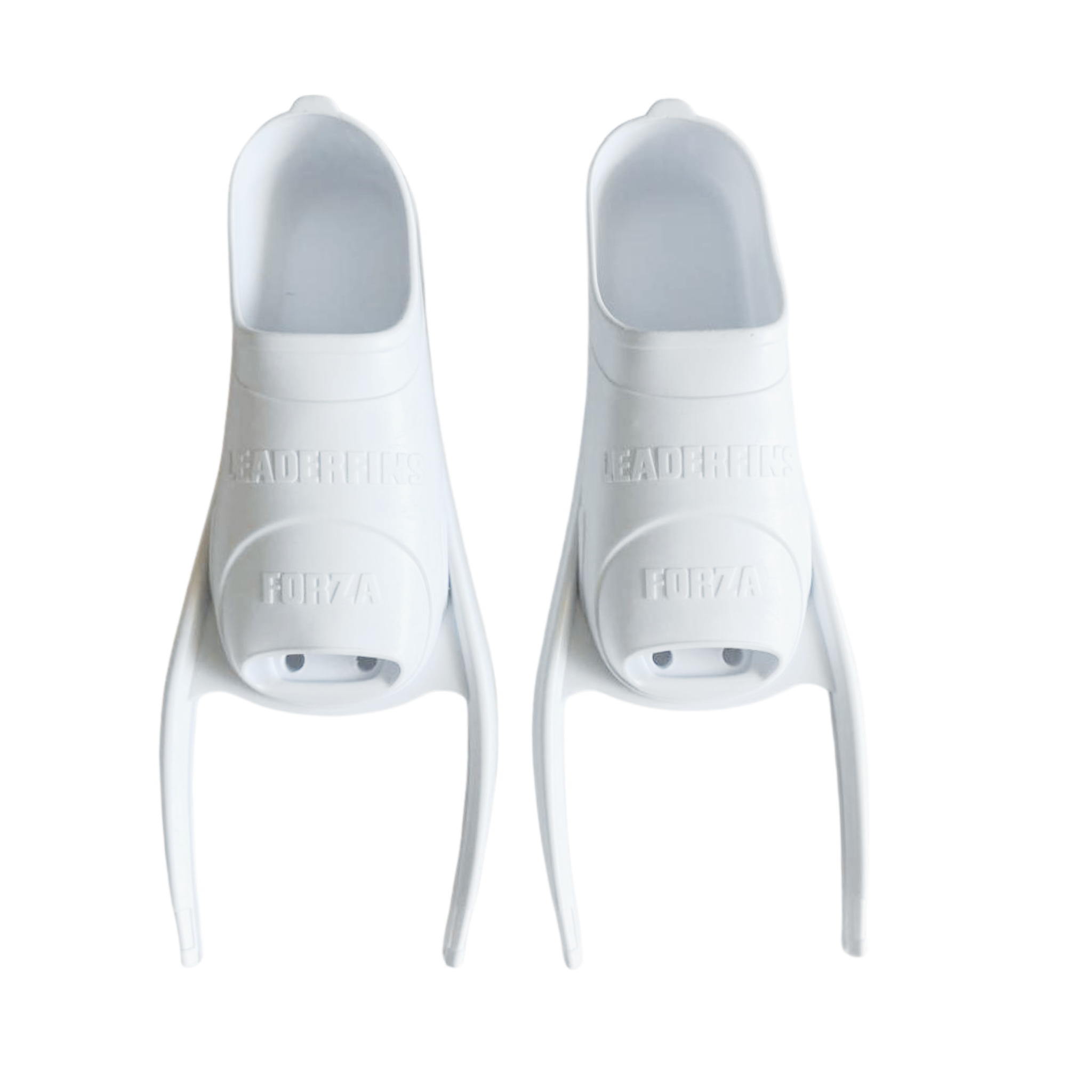 Forza White Foot Pockets for Spierre Freediving and Spearhunting Fin Blades