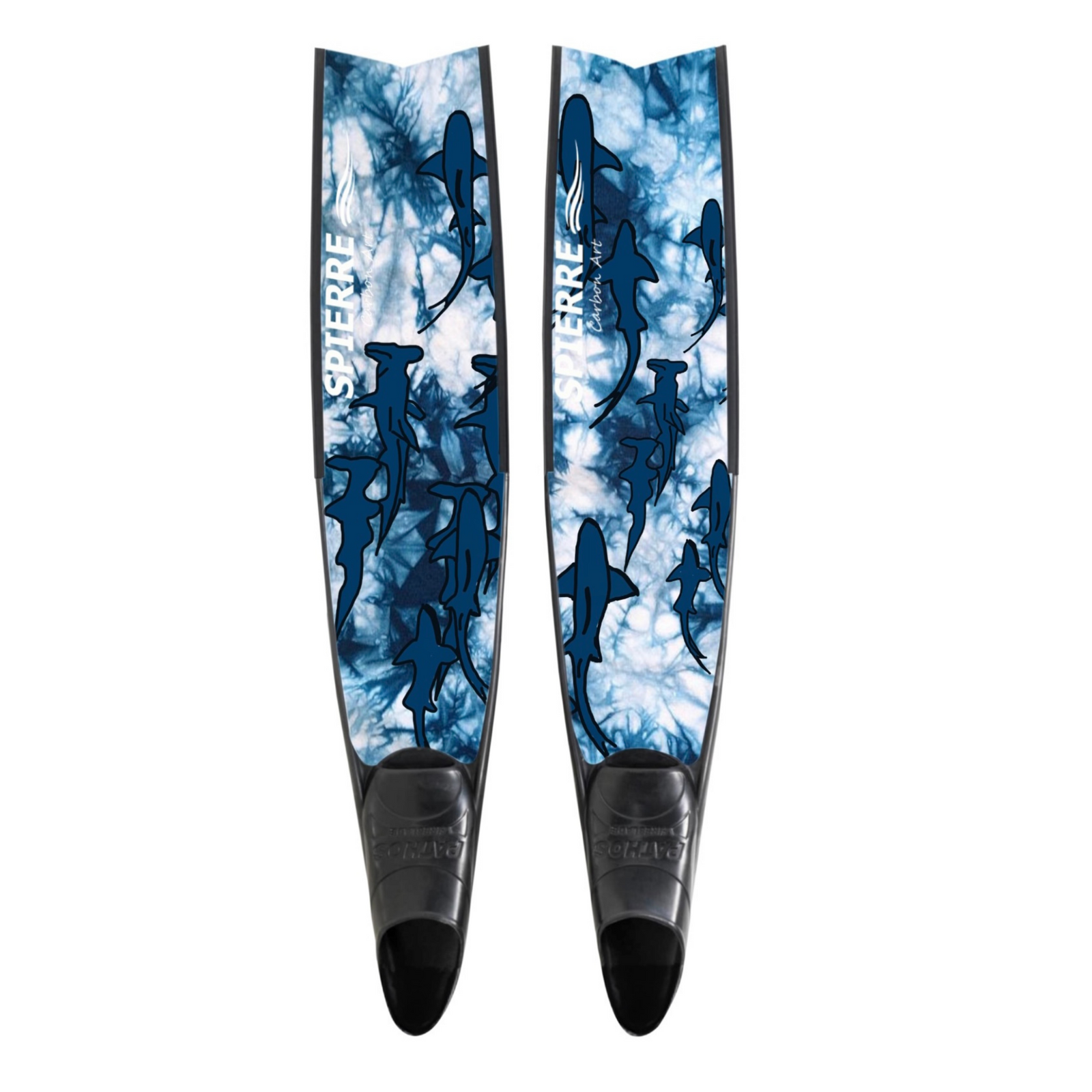 Spierre Shark City Design Carbon Art Freediving Best Carbon Fiber Fin Blades