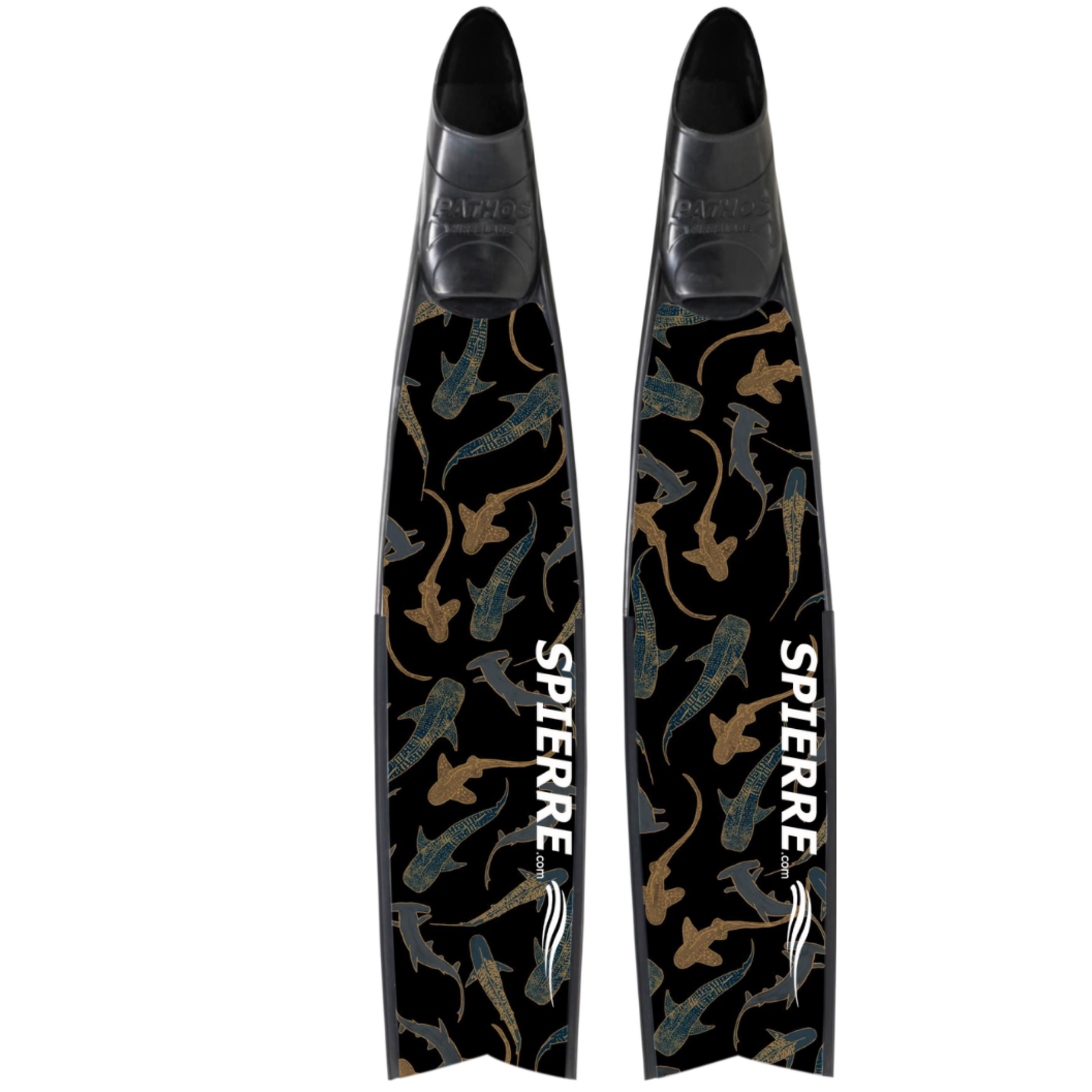 Spierre Carbon Art Shark Fam Midnight Design with Pathos Foot Pockets
