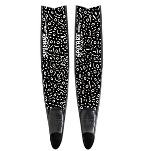 Spierre Fins Eagle Ray Design Carbon Freediving Fin Blades compatible with Pathos Leaderfins Mares X Wing C4 400 foot pockets