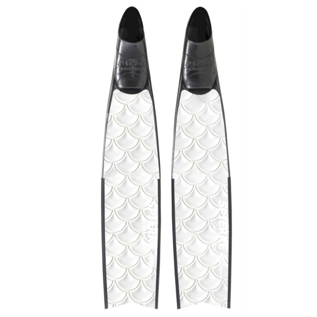 Spierre Carbon Art fin blades Platinum Design/pattern. Best Carbon fins for freediving