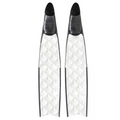 Spierre Carbon Art fin blades Platinum Design/pattern. Best Carbon fins for freediving