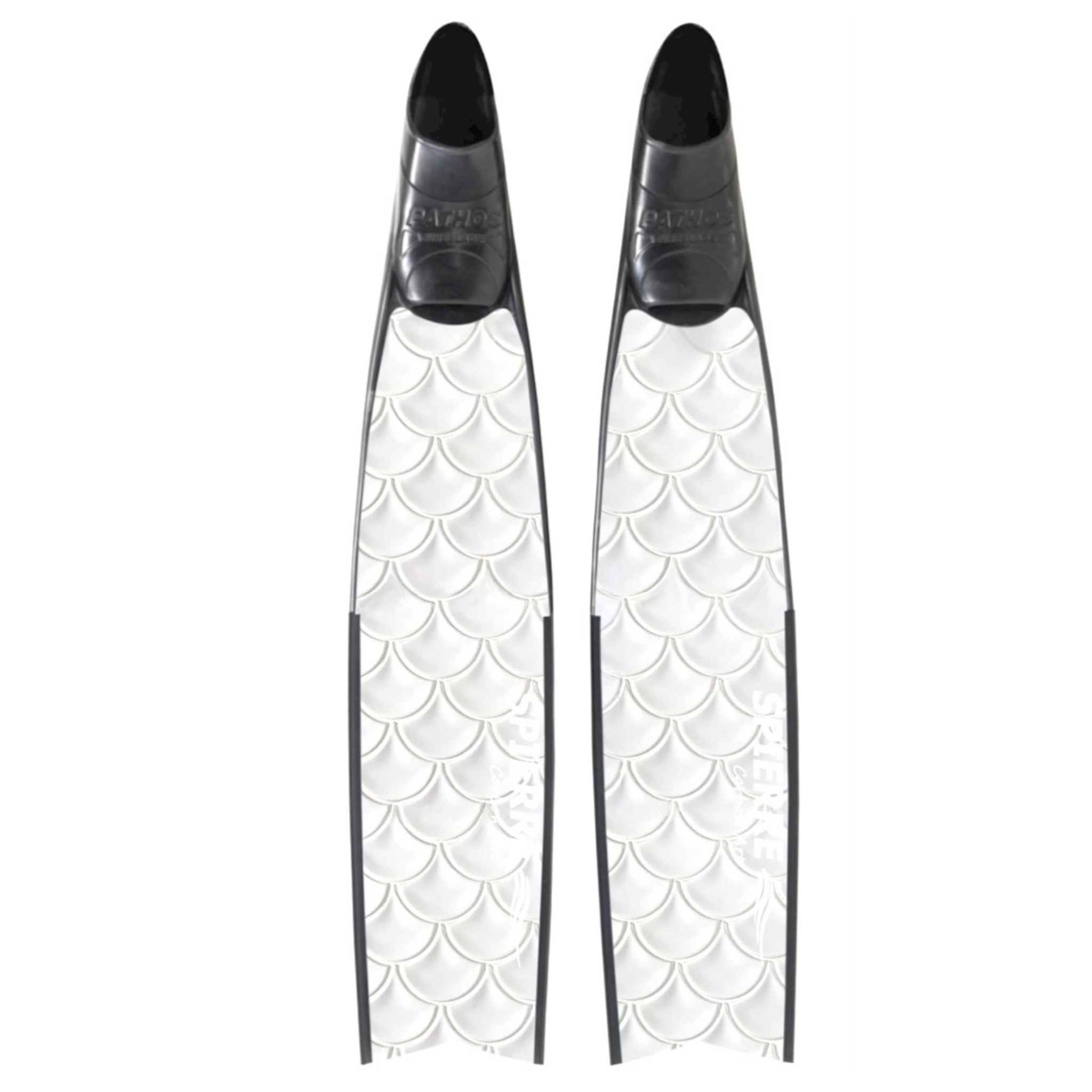Spierre Carbon Art fin blades Platinum Design/pattern. Best Carbon fins for freediving