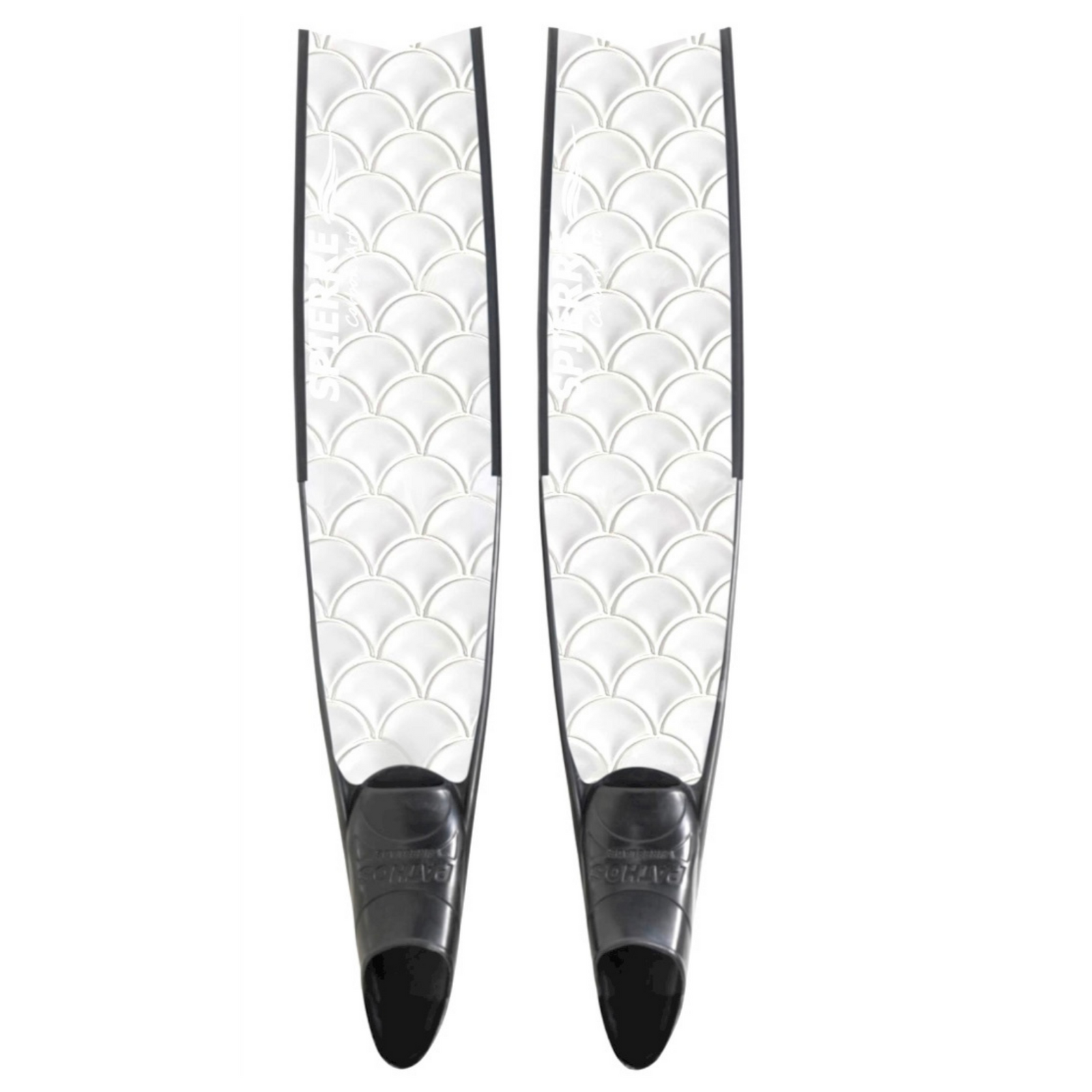 Spierre Carbon Art fin blades Platinum Design/pattern. Best Carbon fins for freediving
