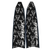 Fiber Art Dark Predator Design Fin Blades (Apnea Range)