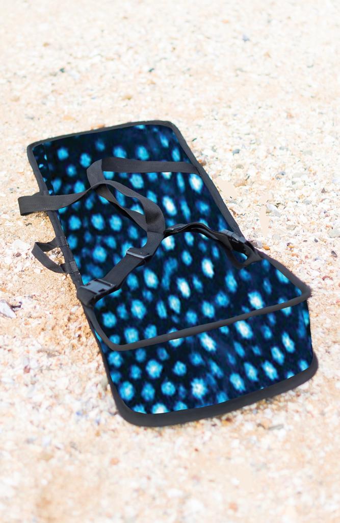 Spierre Padded Travel Fin Bag (Shorter Length) - Whale Shark Design