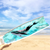 Exclusive Whale Solo Design by Ocean Dani - Spierre Carbon Art Whale Solo Fin Blades with White Foot Pockets