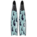 Carbon Art Whale Shark Stars Fin Blades - Apnea Range (Set/Pair)