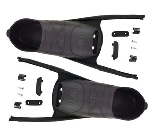 Select Leaderfin Forza Black Foot Pocket Sizes