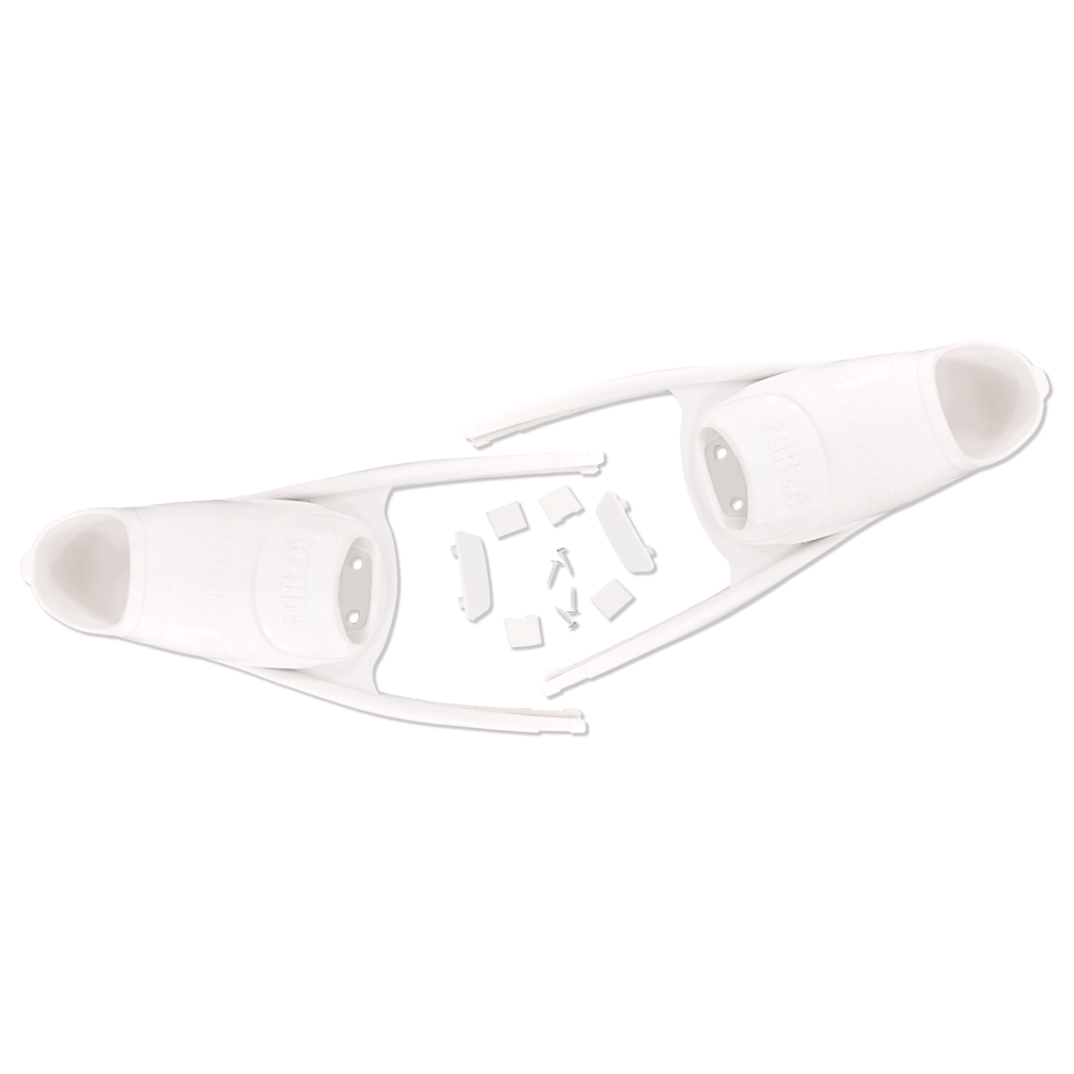 Leaderfin Forza Foot Pockets White