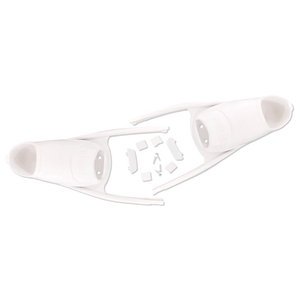 Hojas de aleta con diseño de escala Carbon Art Platinum - Rango de apnea (juego/par) 