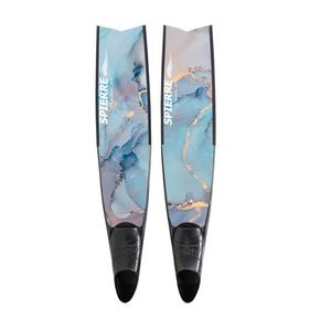 Carbon Art Blue Tide Fin Blades  - Apnea Range (Set/Pair) -   In Stock & Ready to Ship