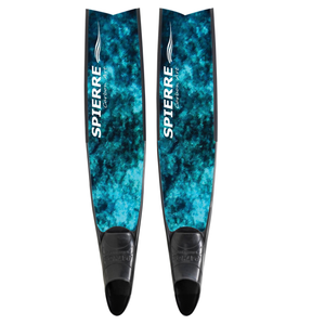 Carbon Art Blue Ocean Reef Fin Blades  - Apnea Range (Set/Pair)